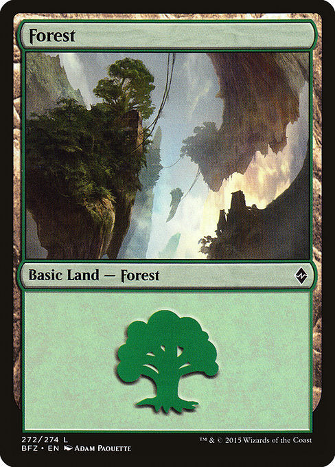 Forest [Battle for Zendikar - 272a]