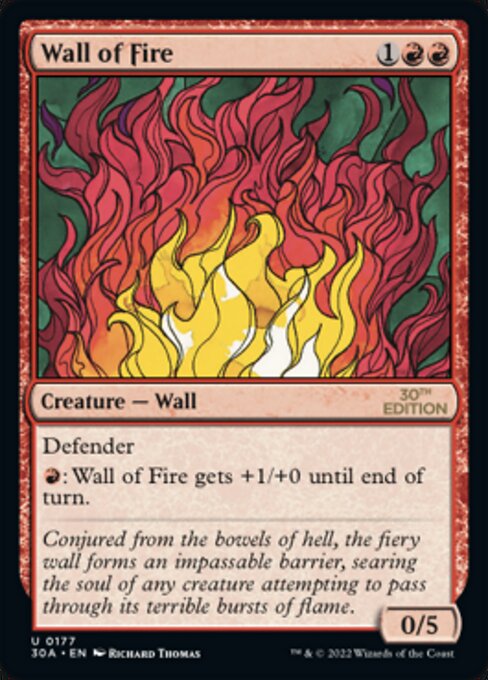 Wall of Fire [30th Anniversary Edition - 177]