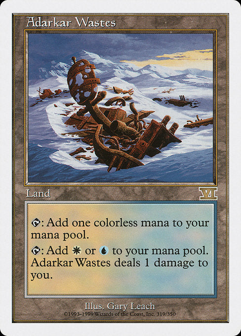 Adarkar Wastes [Classic Sixth Edition - 319]