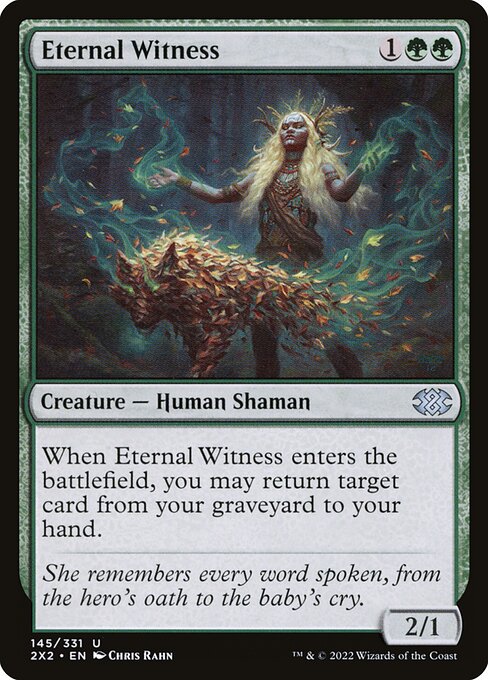 Eternal Witness [Double Masters 2022 - 145]