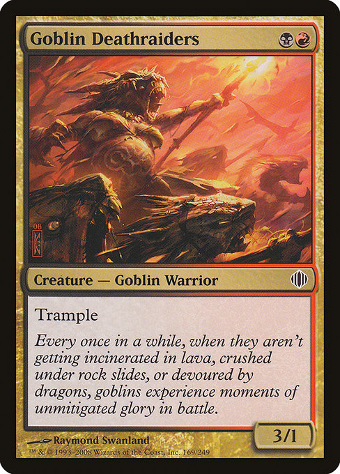 Goblin Deathraiders [Shards of Alara - 169]
