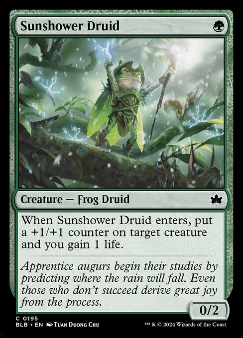 Sunshower Druid [Bloomburrow - 195]