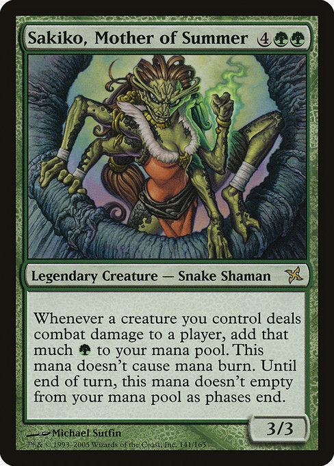 Sakiko, Mother of Summer [Betrayers of Kamigawa - 141]