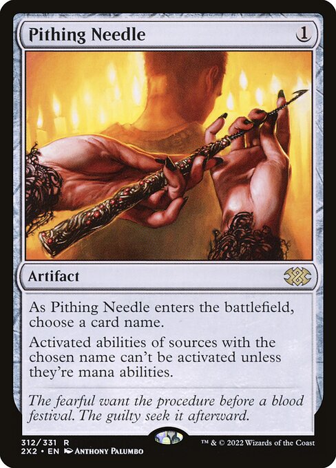 Pithing Needle [Double Masters 2022 - 312]