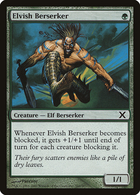 Elvish Berserker [Tenth Edition - 260]