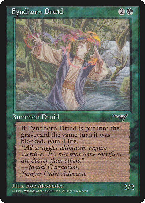 Fyndhorn Druid [Alliances - 90a]