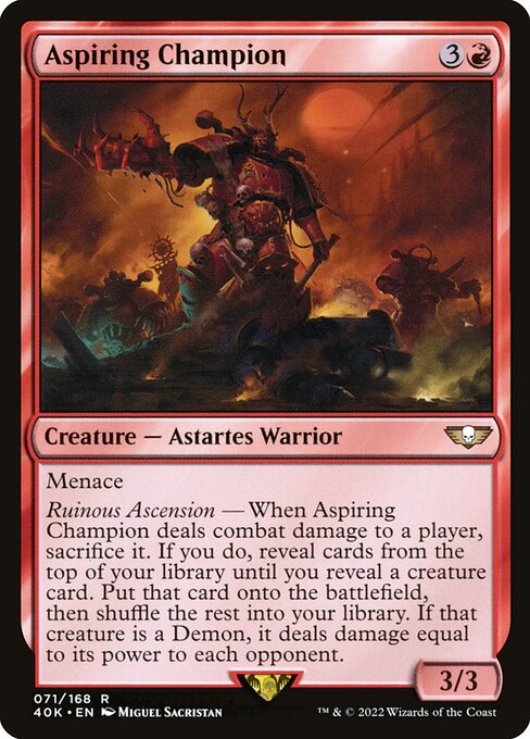 Aspiring Champion [Warhammer 40,000 Commander - 71]