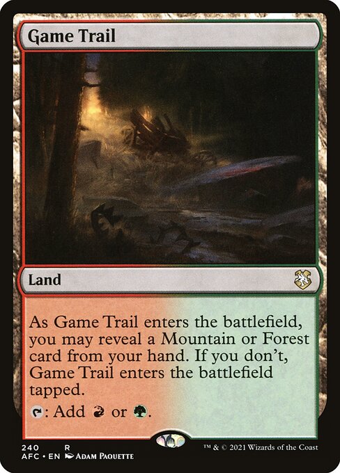 Game Trail [Forgotten Realms Commander - 240]