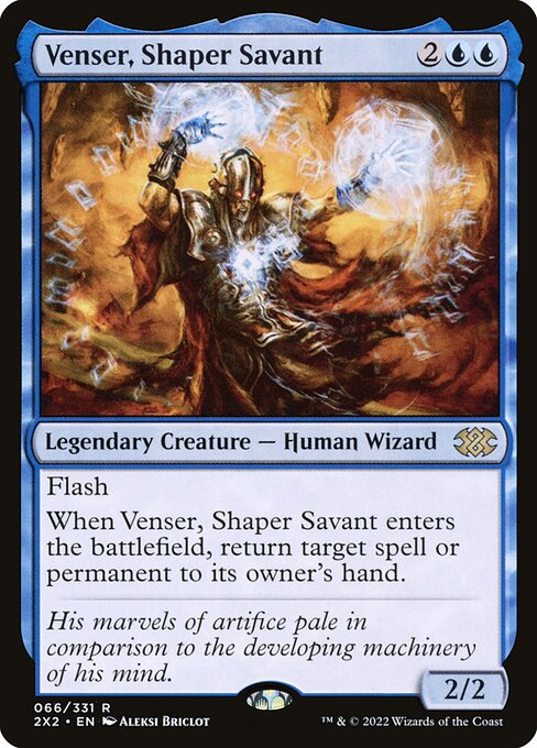 Venser, Shaper Savant [Double Masters 2022 - 66]