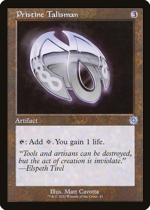 Pristine Talisman [The Brothers' War Retro Artifacts - 43]