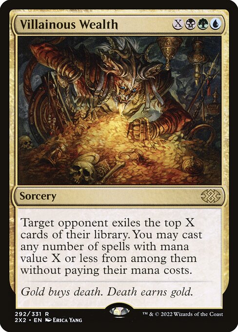 Villainous Wealth [Double Masters 2022 - 292]