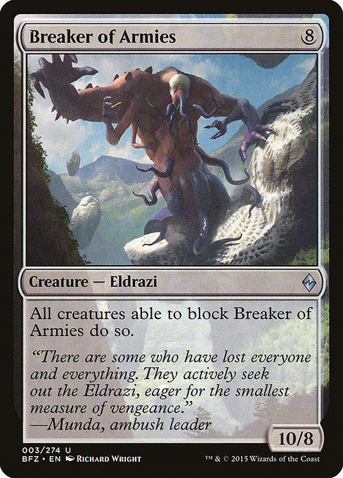 Breaker of Armies [Battle for Zendikar - 3]