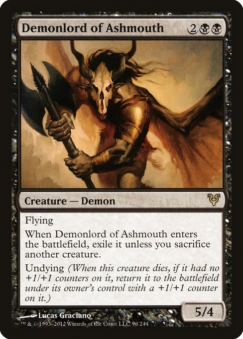 Demonlord of Ashmouth [Avacyn Restored - 96]