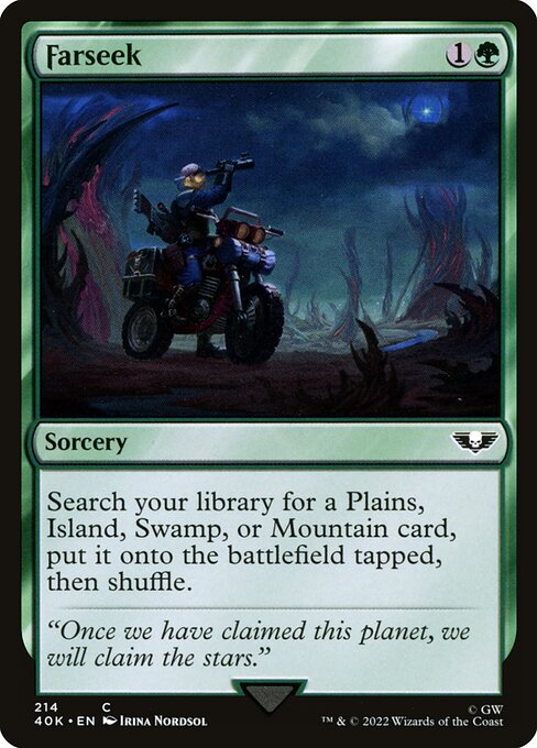 Farseek [Warhammer 40,000 Commander - 214]