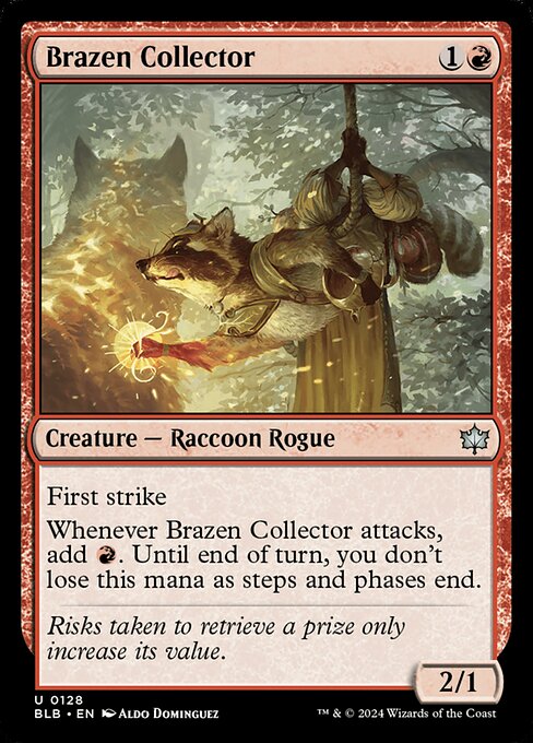 Brazen Collector [Bloomburrow - 128]