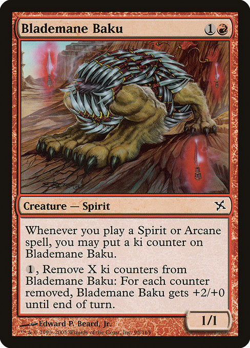 Blademane Baku [Betrayers of Kamigawa - 95]