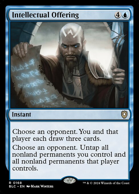 Intellectual Offering [Bloomburrow Commander - 168]