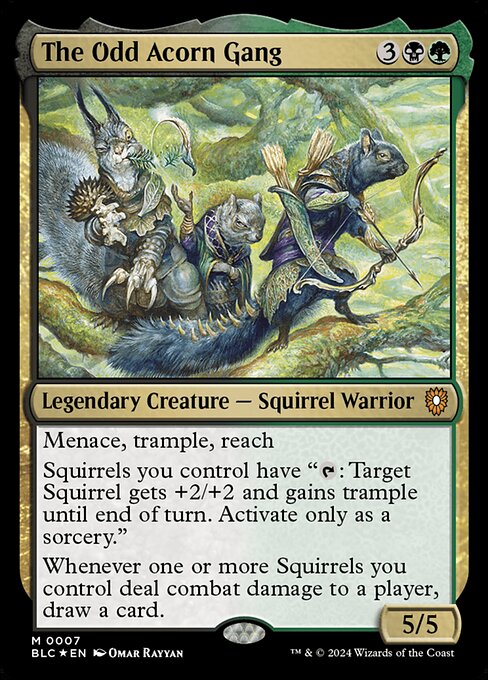 The Odd Acorn Gang [Bloomburrow Commander - 7]