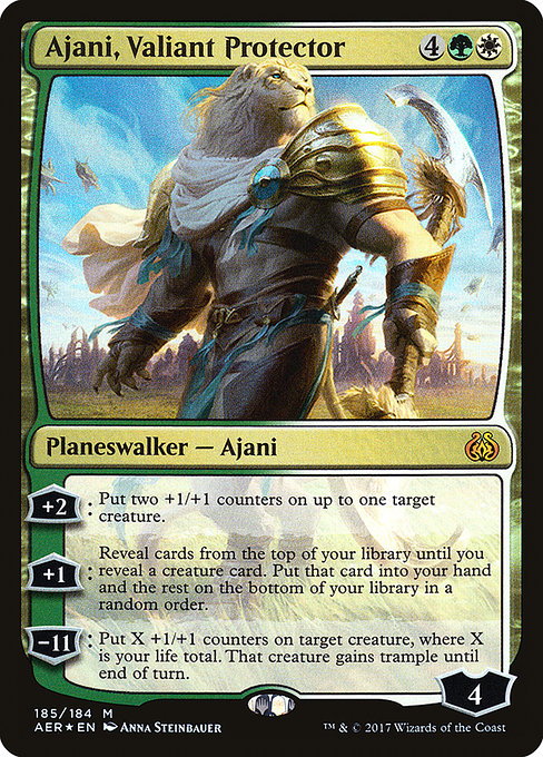 Ajani, Valiant Protector [Aether Revolt - 185]
