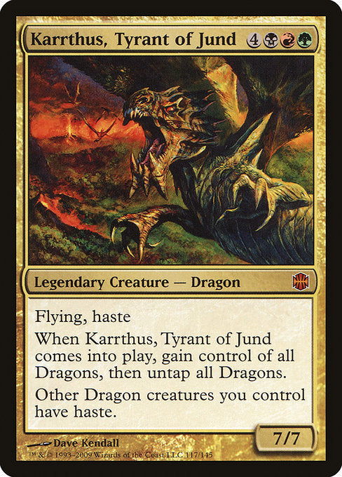 Karrthus, Tyrant of Jund [Alara Reborn - 117]