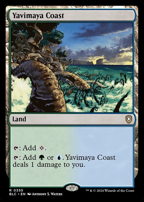 Yavimaya Coast [Bloomburrow Commander - 355]