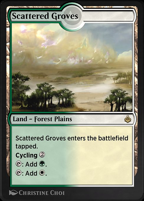 Scattered Groves [Amonkhet Remastered - 327]