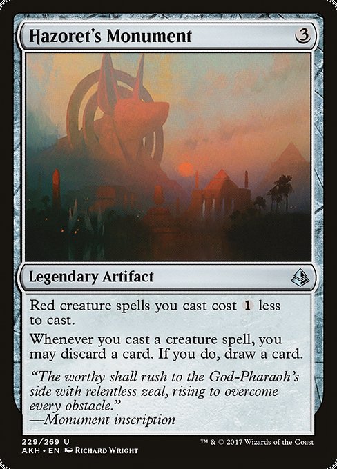 Hazoret's Monument [Amonkhet - 229]