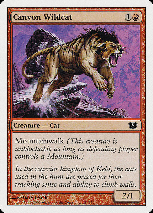 Canyon Wildcat [Eighth Edition - 181]