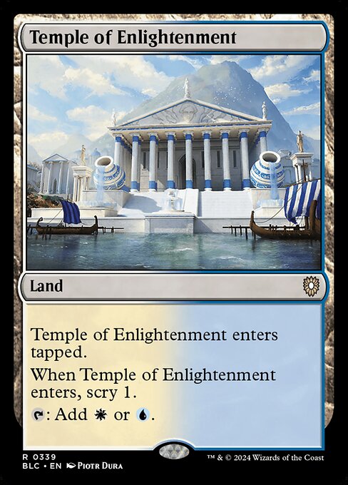 Temple of Enlightenment [Bloomburrow Commander - 339]