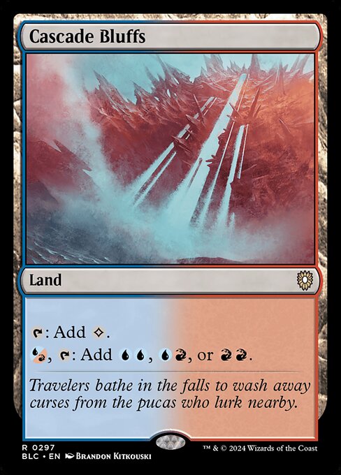 Cascade Bluffs [Bloomburrow Commander - 297]