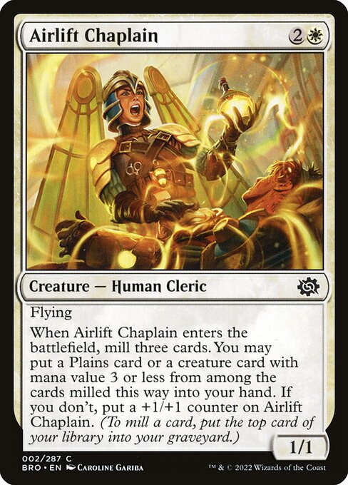 Airlift Chaplain [The Brothers' War - 2]