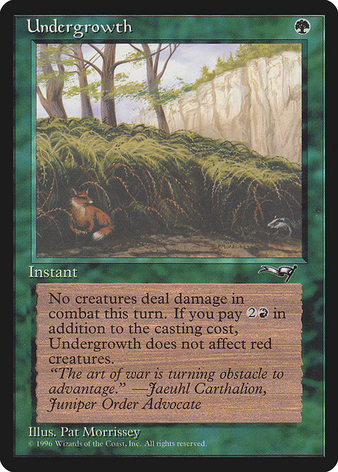 Undergrowth [Alliances - 102b]