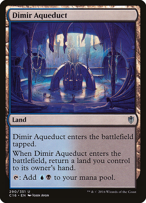 Dimir Aqueduct [Commander 2016 - 290]