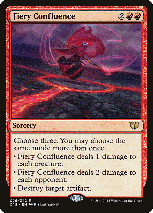 Fiery Confluence [Commander 2015 - 26]
