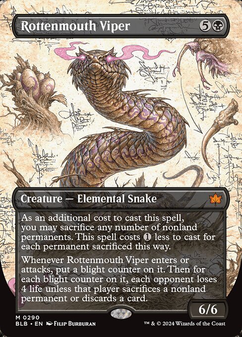 Rottenmouth Viper [Bloomburrow - 290]