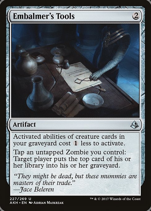 Embalmer's Tools [Amonkhet - 227]