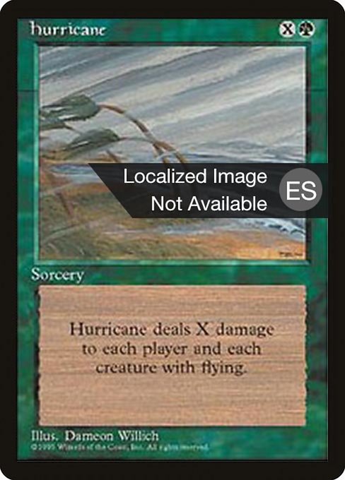 Hurricane [Fourth Edition Foreign Black Border - 251]