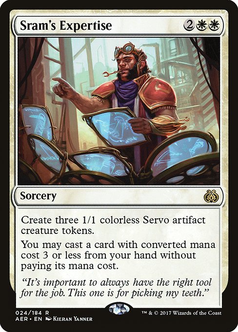 Sram's Expertise [Aether Revolt - 24]