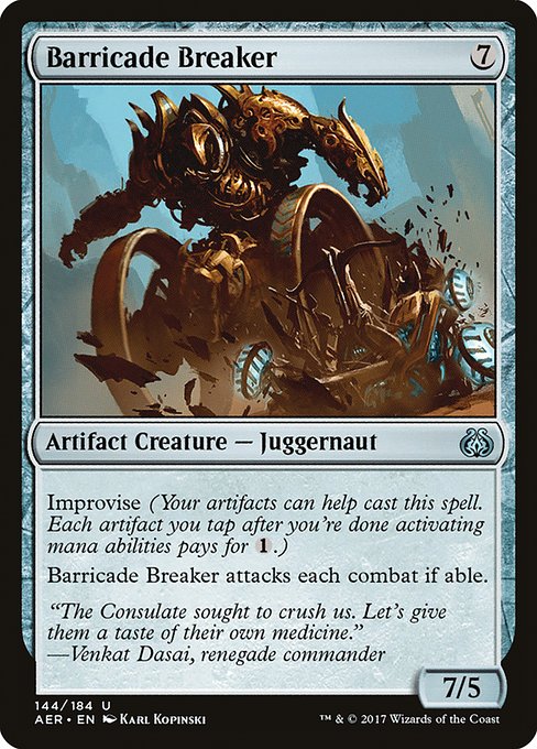 Barricade Breaker [Aether Revolt - 144]