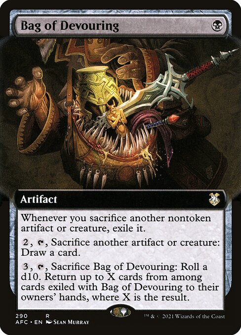 Bag of Devouring [Forgotten Realms Commander - 290]