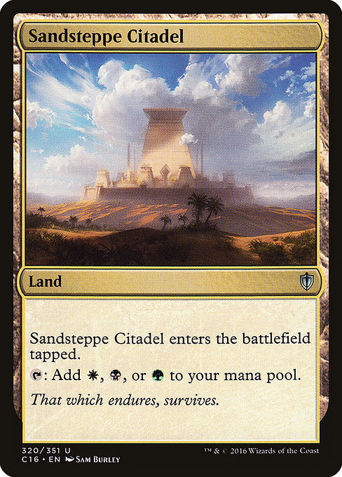 Sandsteppe Citadel [Commander 2016 - 320]