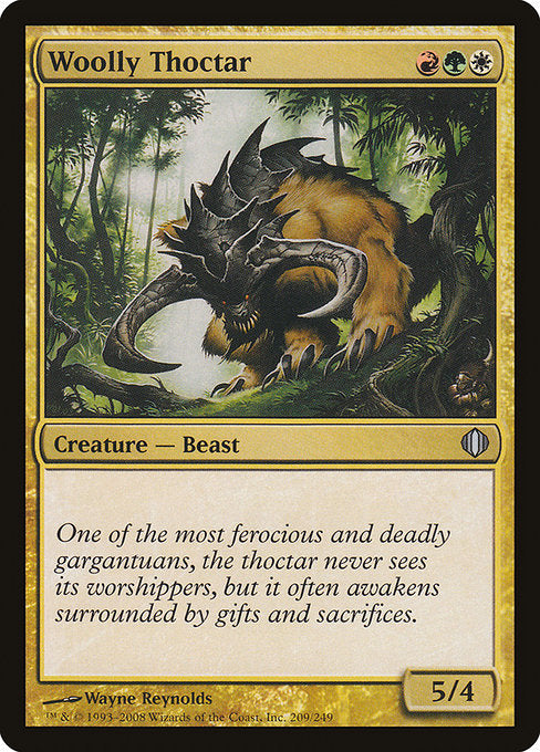 Woolly Thoctar [Shards of Alara - 209]