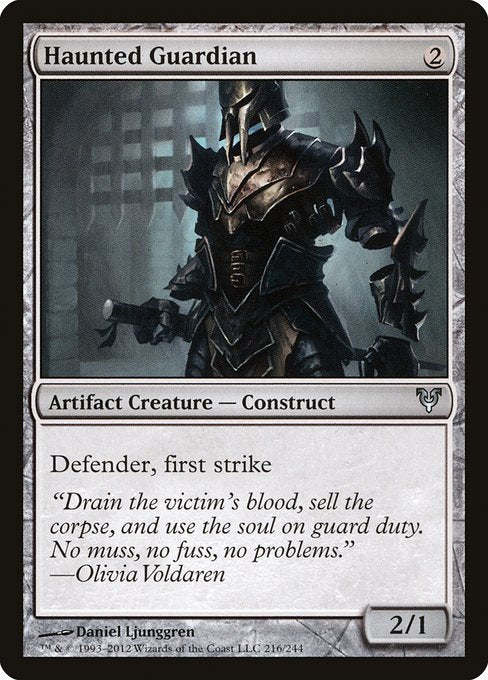 Haunted Guardian [Avacyn Restored - 216]
