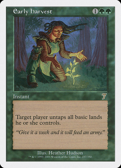 Early Harvest [Seventh Edition - 237]