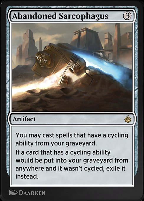 Abandoned Sarcophagus [Amonkhet Remastered - 268]