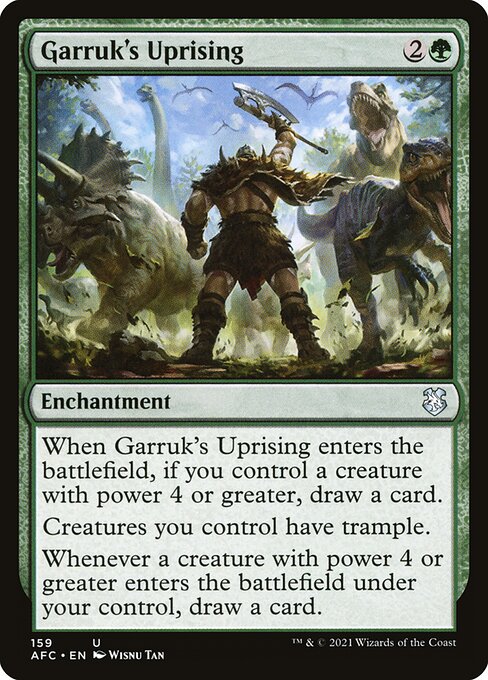 Garruk's Uprising [Forgotten Realms Commander - 159]