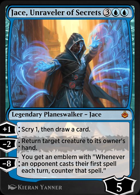 Jace, Unraveler of Secrets [Amonkhet Remastered - 65]