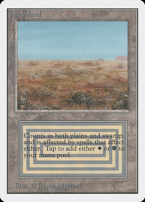 Scrubland [Unlimited Edition - 282]