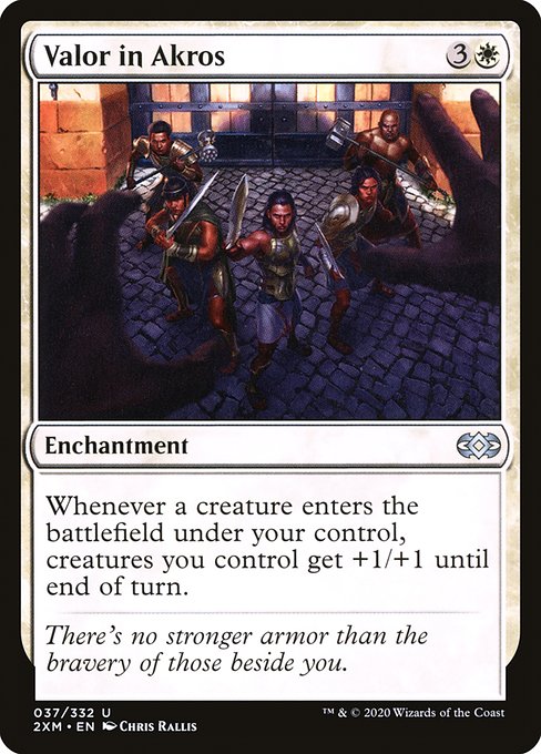 Valor in Akros [Double Masters - 37]