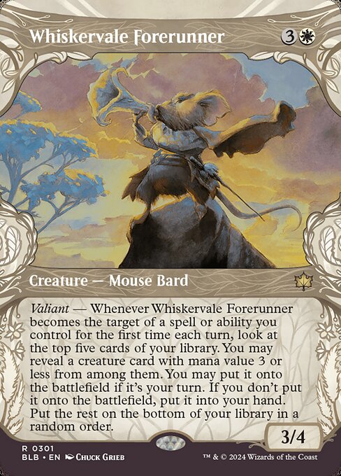 Whiskervale Forerunner [Bloomburrow - 301]